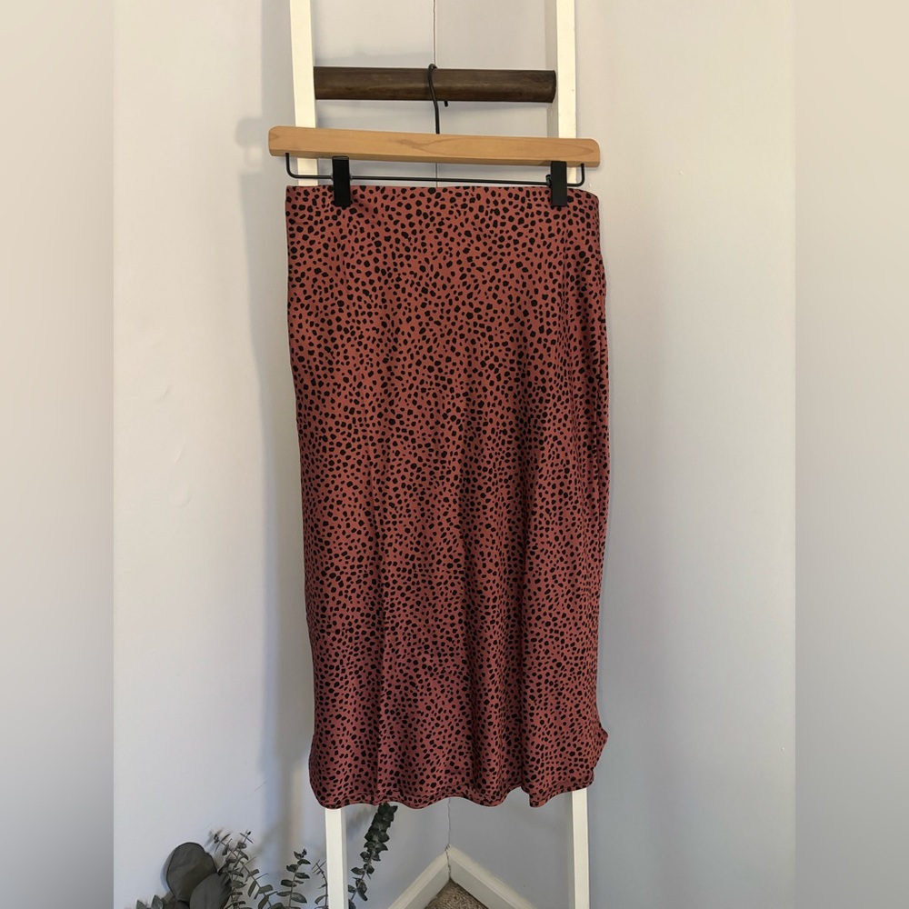 Loft Satin Skirt